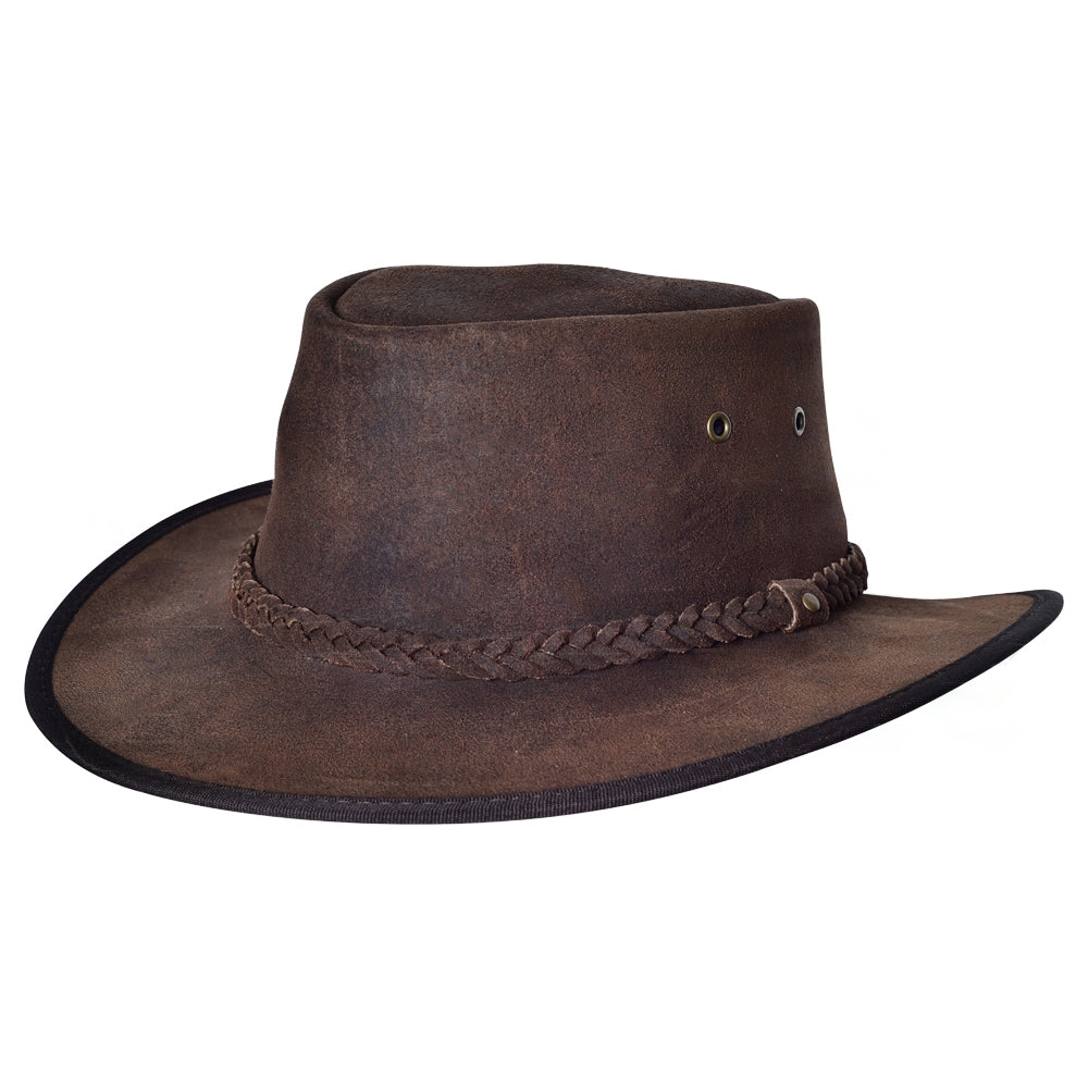 Ladies Western Hat Crazy Cow Suede Minimal Style