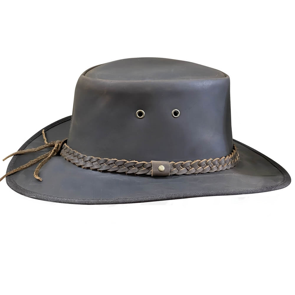 Brown Vintage Western Hat Wide Brim For Men & Women