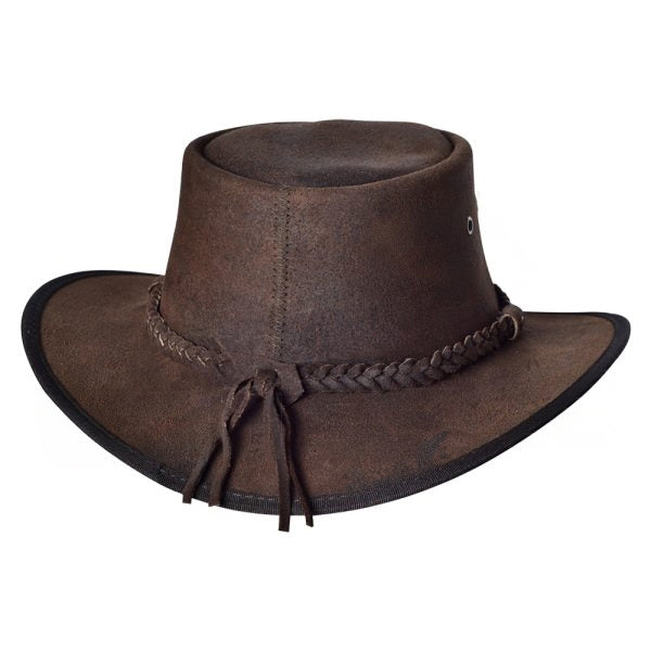 Ladies Western Hat Crazy Cow Suede Minimal Style