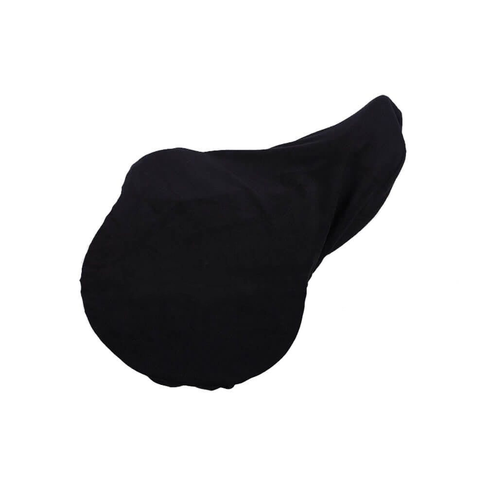 Horse Black Saddle Cover with Custom Logo