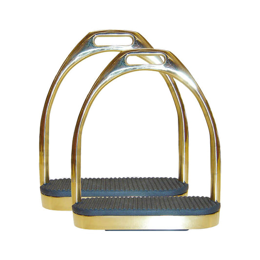 Gold Fillis Stirrups Luxury Style Stainless Steel