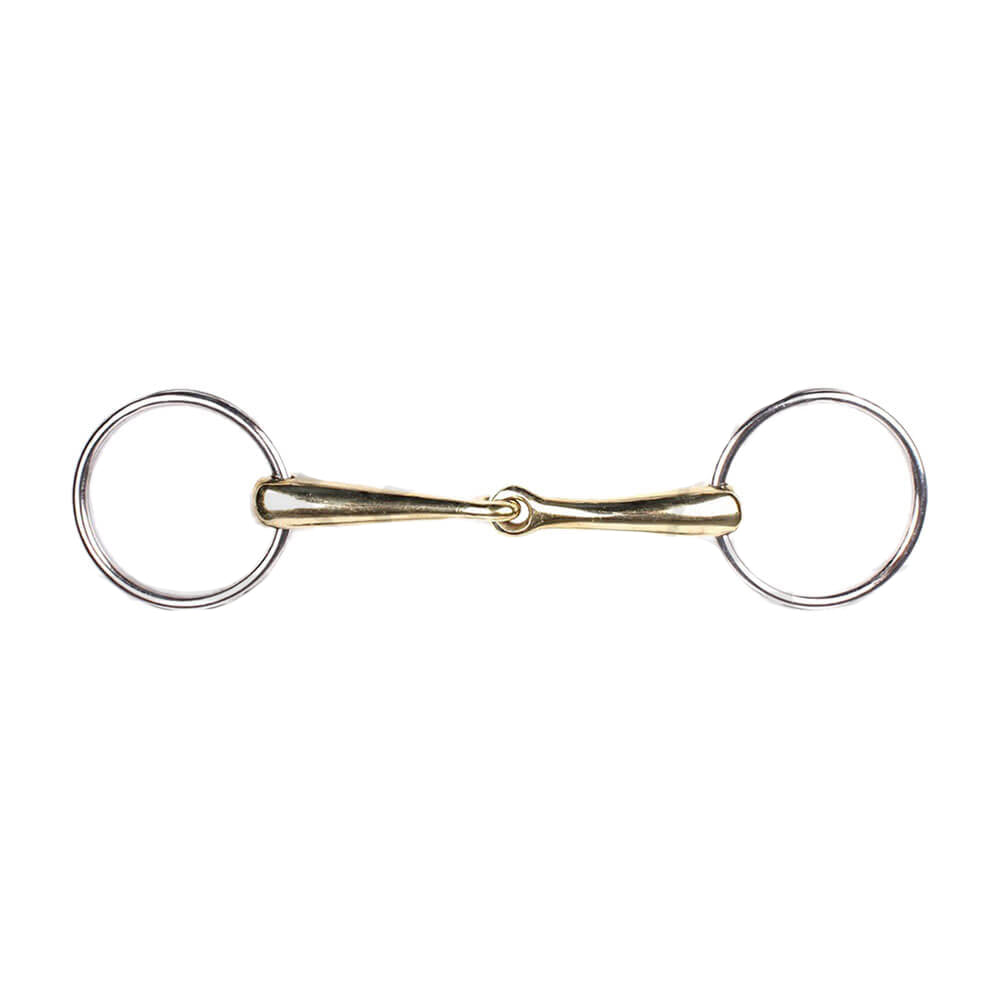 Ring Snaffle Gold Color Premium Quality