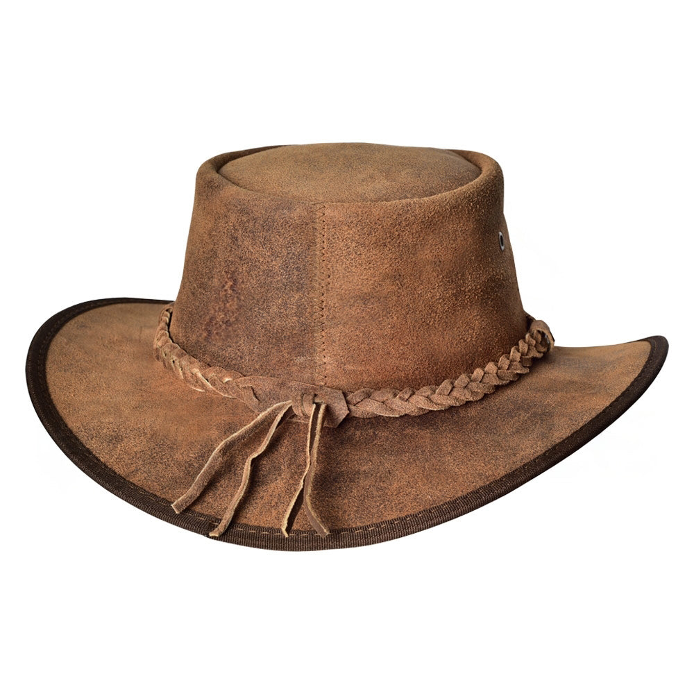 Camel Crazy Australian Hat Tan Brown Inspired by Western Fashion