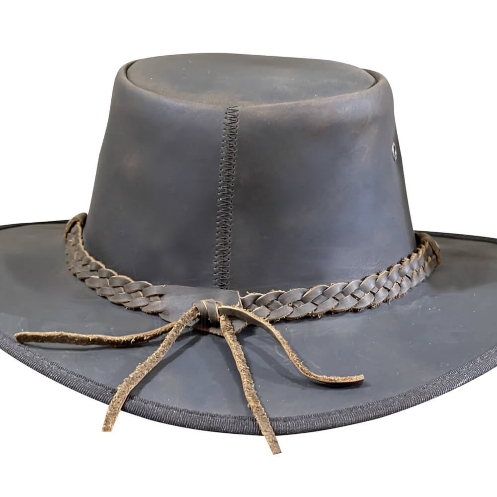 Brown Vintage Western Hat Wide Brim For Men & Women