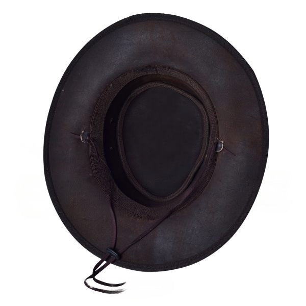 Ladies Western Hat Crazy Cow Suede Minimal Style