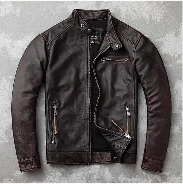 Pure leather jacket by Anchor