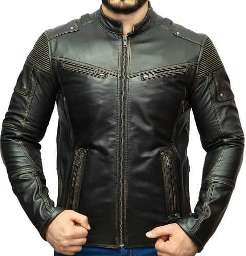 Pure leather jacket by Anchor