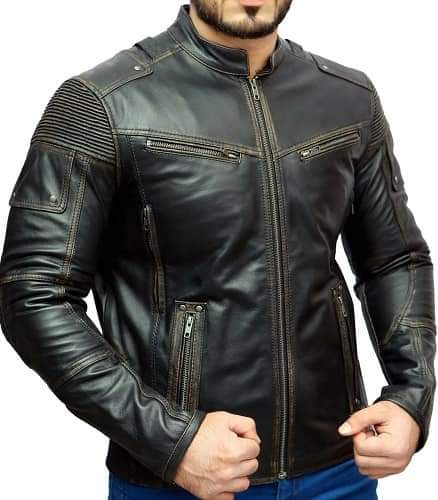 Pure leather jacket by Anchor