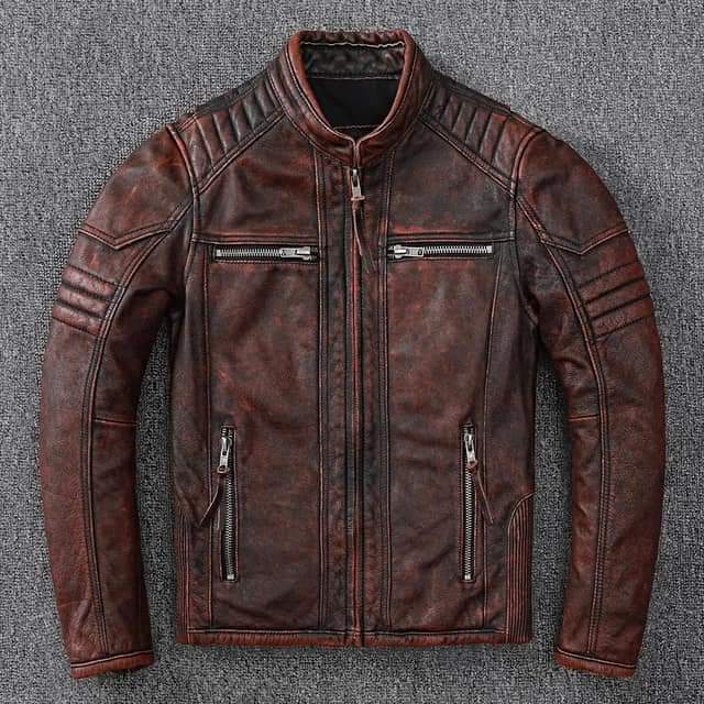 Pure leather jacket by Anchor