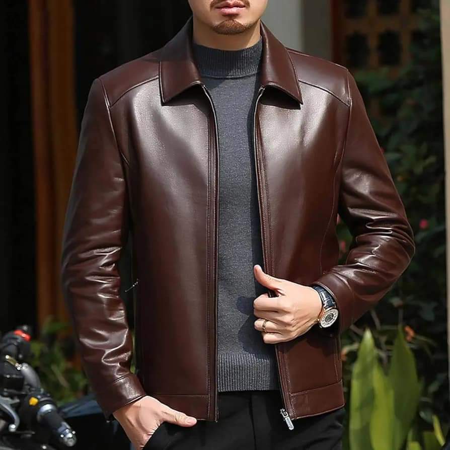 Pure leather jacket by Anchor