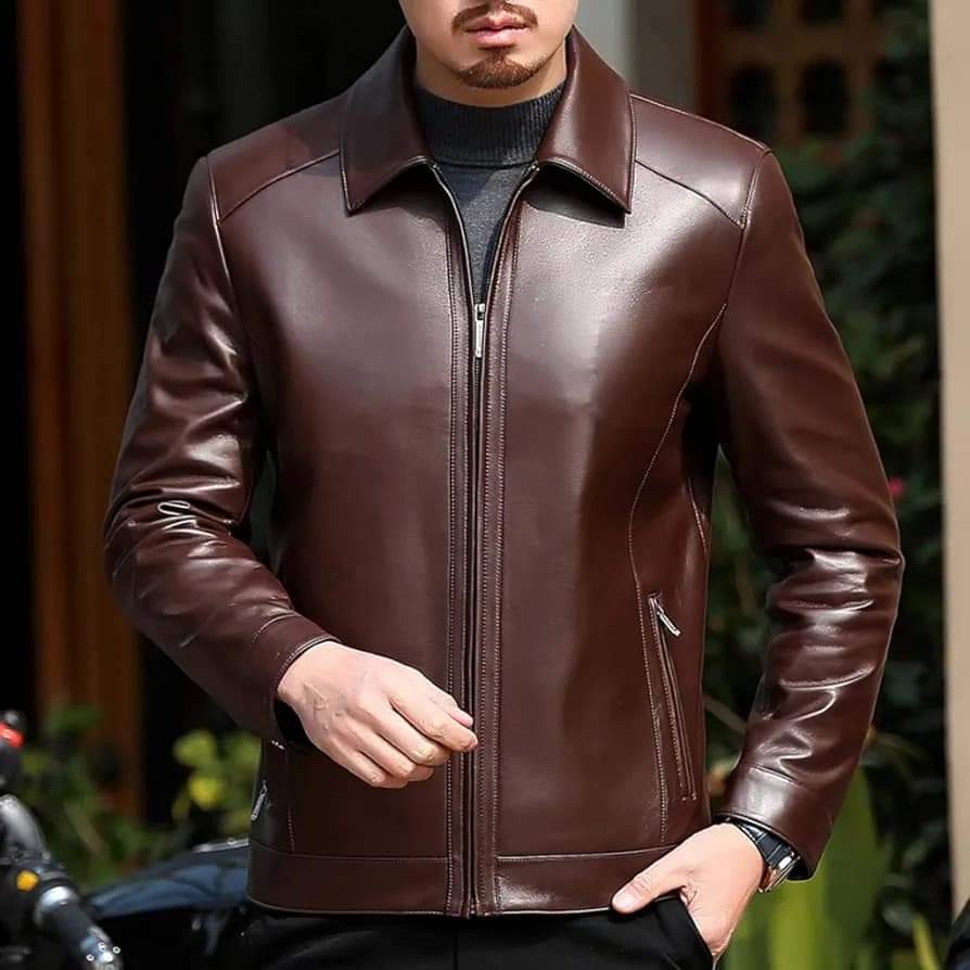 Pure leather jacket by Anchor