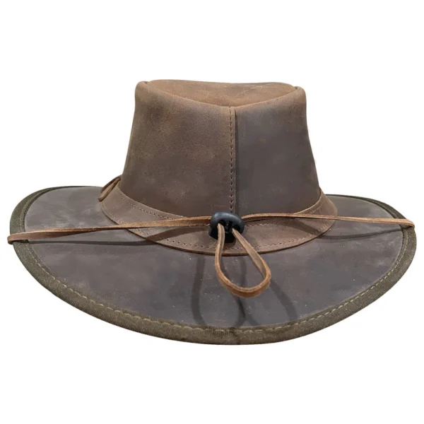 Australian Leather Cowboy Hat Cow Crazy Leather