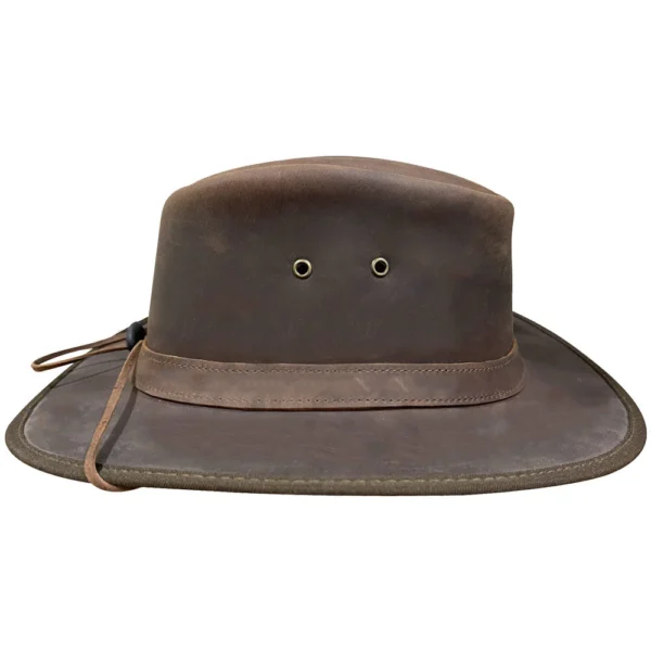 Australian Leather Cowboy Hat Cow Crazy Leather - Image 3